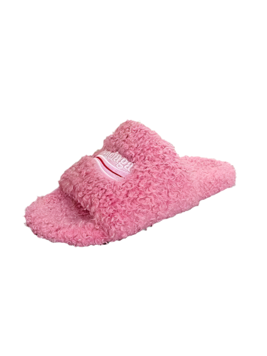 Balenciaga Fuzz Slides