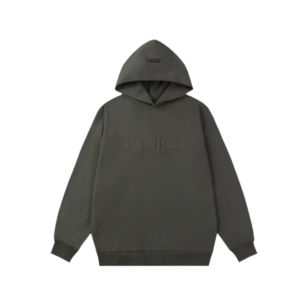 Essentials Hoodie Big Logo Front